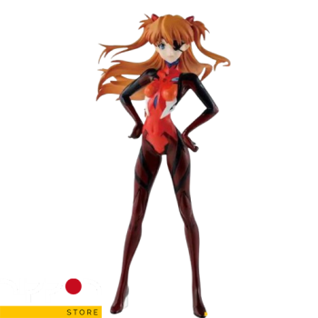 Figura Asuka Langley, Evangelion, de Bandai linea Ichibankuji. Altura 22 cm.