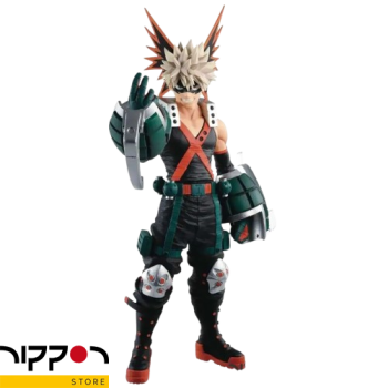 figura katsugi bakugo, boku no hero, de bandai linea ichibankuji. altura 25 cm.