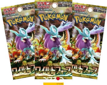 Pack de 3 sobres Wild Force [Edición Japonesa]