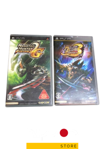 Monster Hunter Portable 2nd G & 3rd – Set PSP (con detalles)