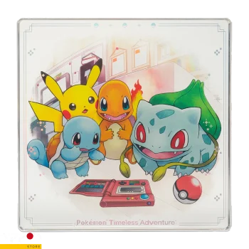 Bloque Acrílico Pokémon Kanto – 30º Aniversario Pokémon