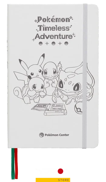 Cuaderno Moleskine Pokémon – Edición Pokémon Rojo y Verde 30º Aniversario