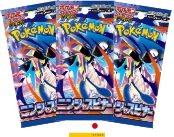 Paquetes de cartas Pokémon en japonés