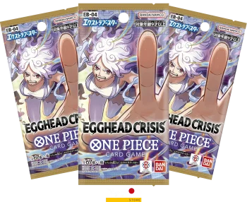 Pack de 3 Sobres - One Piece Card Game - EB04 - Egghead Crisis [Edición Japonesa]