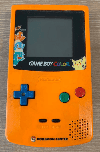 Game Boy Color Pokémon Center 3er Aniversario (Naranja y Azul) – Edición Limitada Japón
