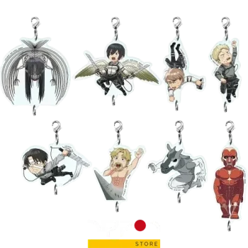 Llavero Acrílico a Elección Ichiban Kuji Shingeki no Kyojin Each One’s Resolve