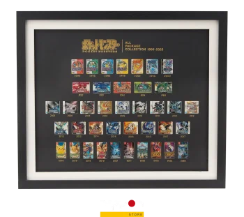 Cuadro Oficial de Pines Pokémon – Colección Completa de Portadas (1996-2025) Edición Japón