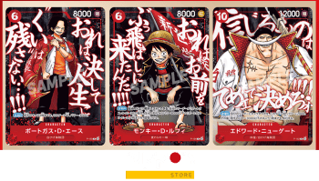 PACK DE 3 CARTAS ONE PIECE TCG "EL PACK MÁS FUERTE DE TODOS"