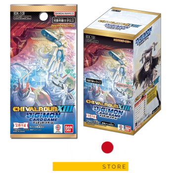 [RESERVA NOVIEMBRE] Digimon Card Game: CHIVALROUS XIII (Japanese Booster Box, 24 packs)